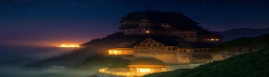 日本东京涩谷区繁华街头夜景，霓虹灯映照下的电影院外立面，与苍井空电影转型主流演艺圈的城市背景相呼应